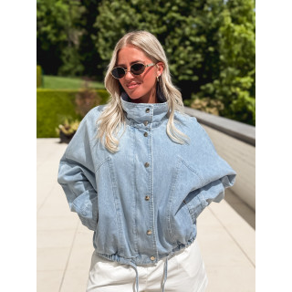 Veste en jeans Maïssa - Bleu