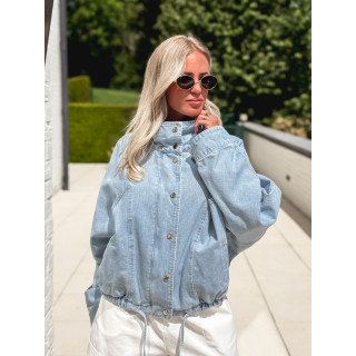 Veste en jeans Maïssa - Bleu