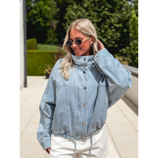 Veste en jeans Maïssa - Bleu