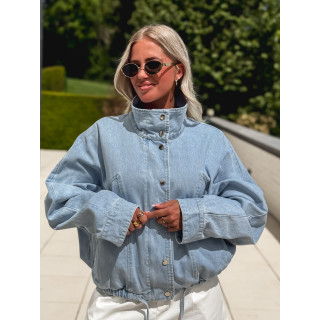 Veste en jeans Maïssa - Bleu