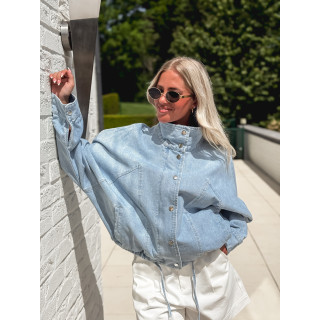 Veste en jeans Maïssa - Bleu