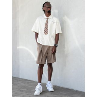 Chemise à carreaux Timothée - Beige