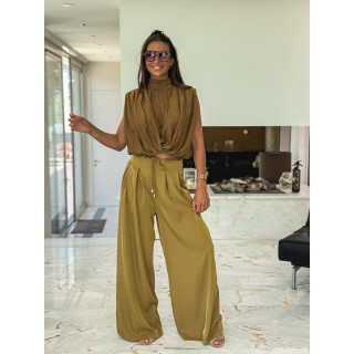 Blouse Kalys - Kaki