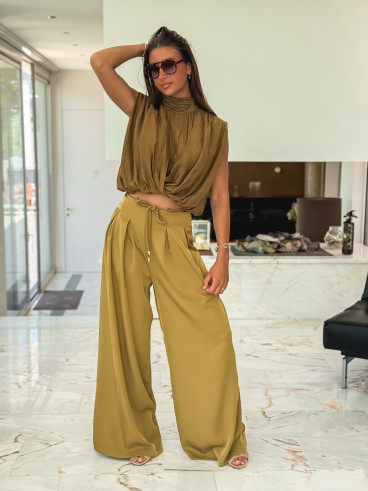Blouse Kalys - Kaki