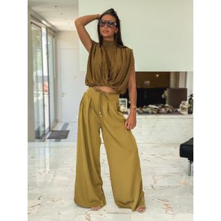 Blouse Kalys - Kaki