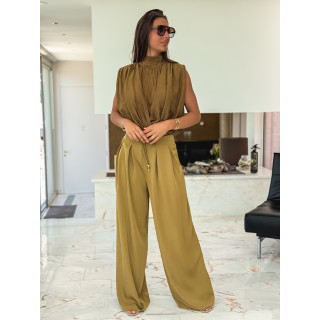 Blouse Kalys - Kaki