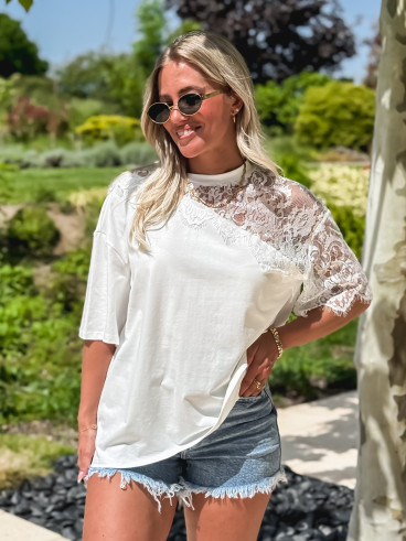 T-shirt Ysalis - Blanc T-shirt Ysalis - Blanc