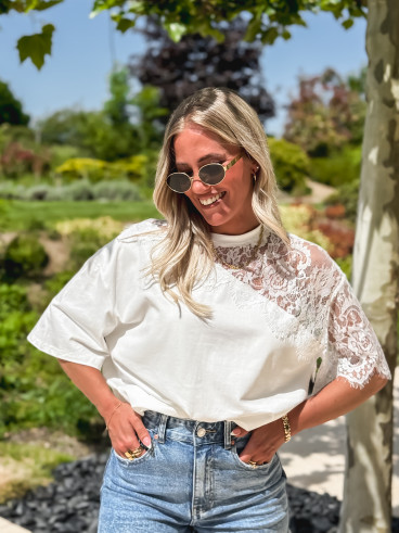 T-shirt Ysalis - Blanc T-shirt Ysalis - Blanc
