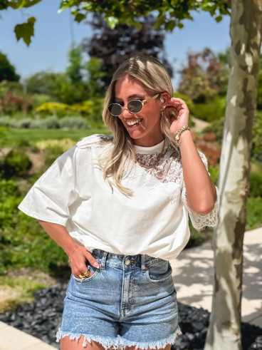 T-shirt Ysalis - Blanc T-shirt Ysalis - Blanc