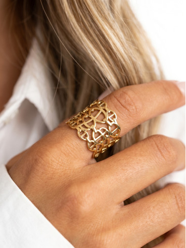 Bague Donera - Doré