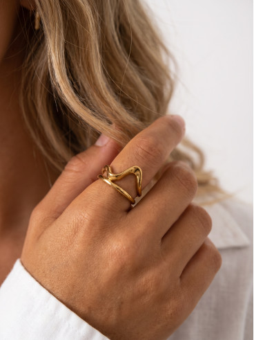 Bague Cassy - doré