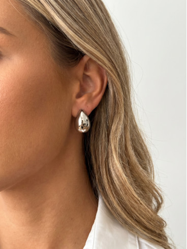 Boucles d'oreilles Amasia - Argenté