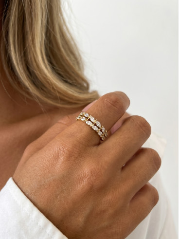 Bague doré