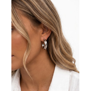 Boucles d'oreilles Alezia - Argenté