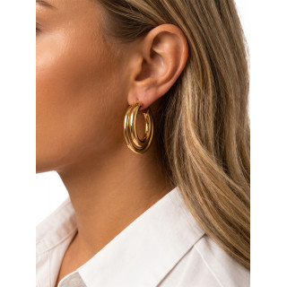 Boucles d'oreilles Alezia - Doré