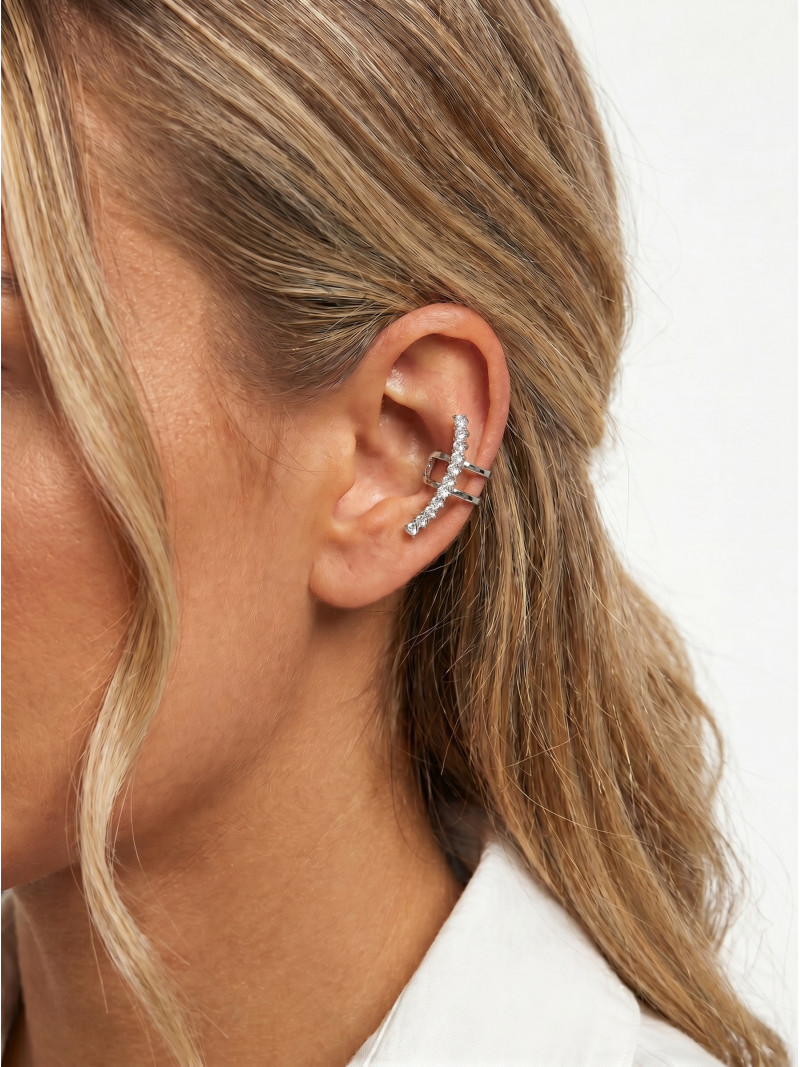 Faux piercing Karima - Argenté