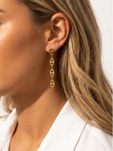 Boucles d'oreilles Philéa - Doré