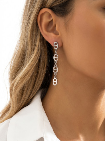 Boucles d'oreilles Philéa - Argenté