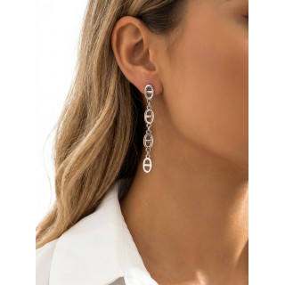 Boucles d'oreilles Philéa - Argenté