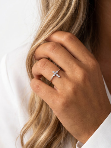 Bague Sandra - Argenté