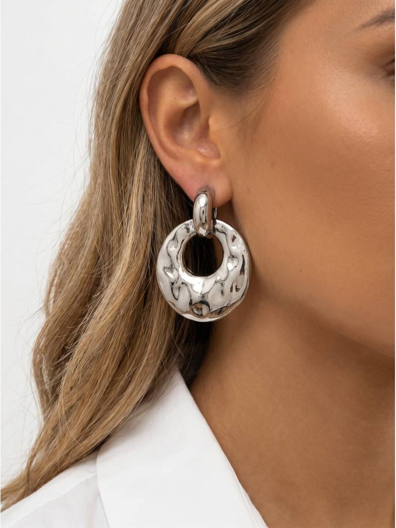 Boucles d'oreilles Odette - Argenté