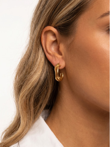 Boucles d'oreilles Néomée - Doré
