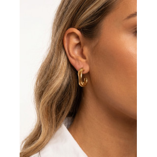 Boucles d'oreilles Néomée - Doré