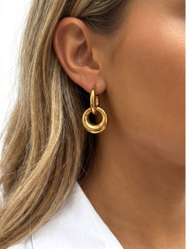 Boucles d'oreilles Bérénia - Doré