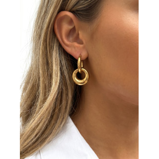 Boucles d'oreilles Bérénia - Doré