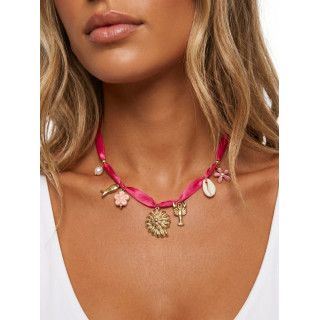 Collier Gisela - Fuchsia