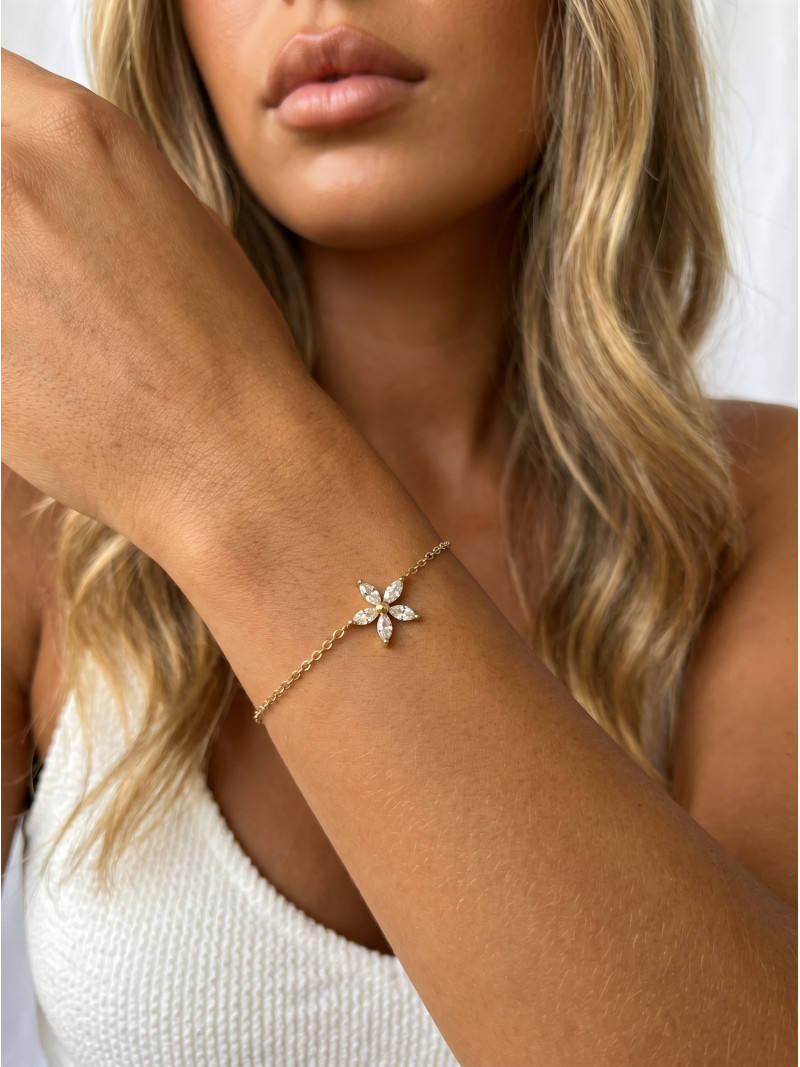 Bracelet Fleurus - Doré