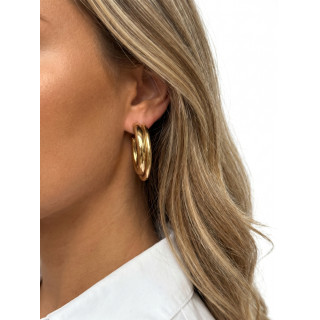 Boucles d'oreilles Alezia - Doré