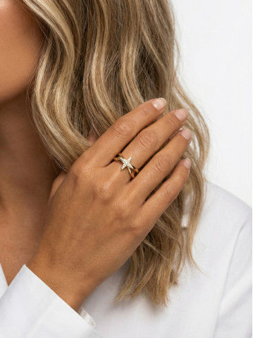 Bague Galatée - Doré