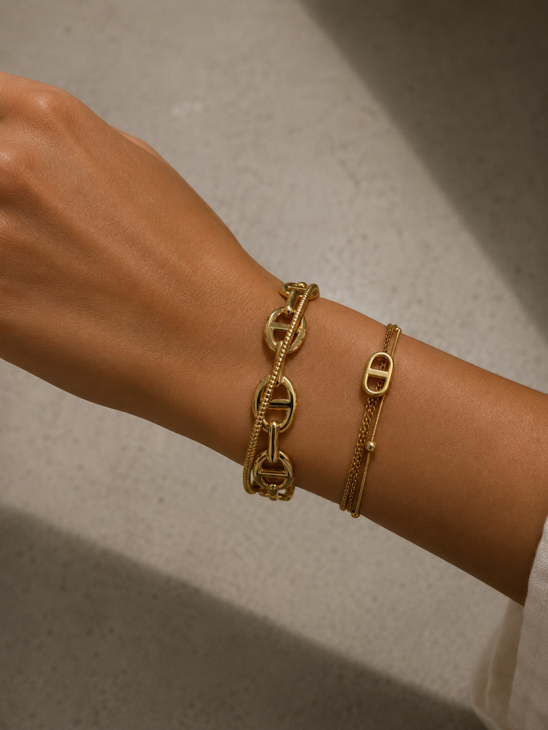 Bracelet Theoline - Doré