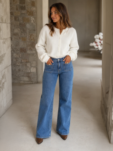 Jeans Anna - Bleu