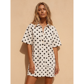 Robe courte Myrenia - Blanc