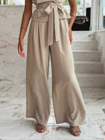 Pantalon Cassidia - Beige
