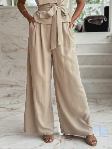 Pantalon Cassidia - Beige