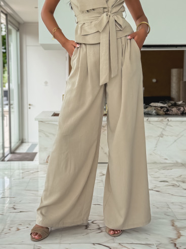 Pantalon Cassidia - Beige