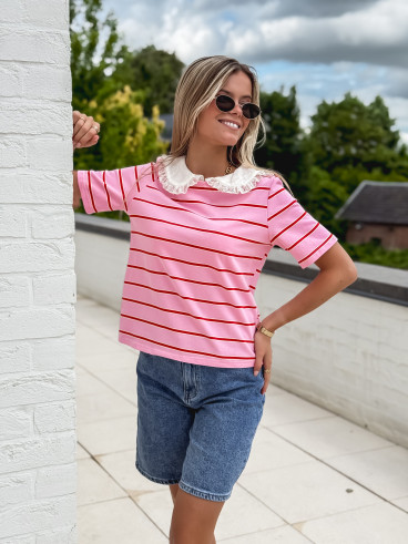 Blouse Appoline - Rose