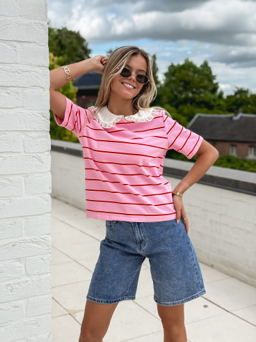 Blouse Appoline - Rose