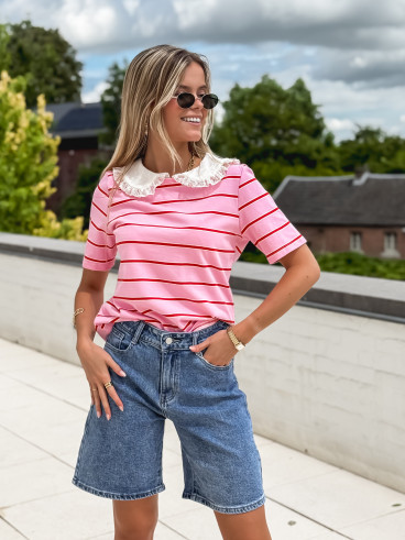 Blouse Appoline - Rose