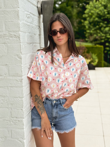 Chemise Louison - Rose