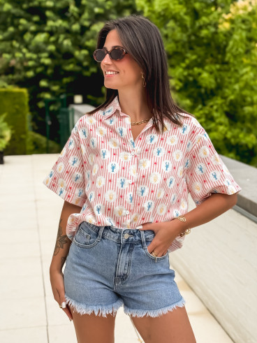 Chemise Louison - Rose