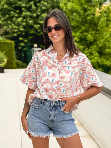 Chemise Louison - Rose