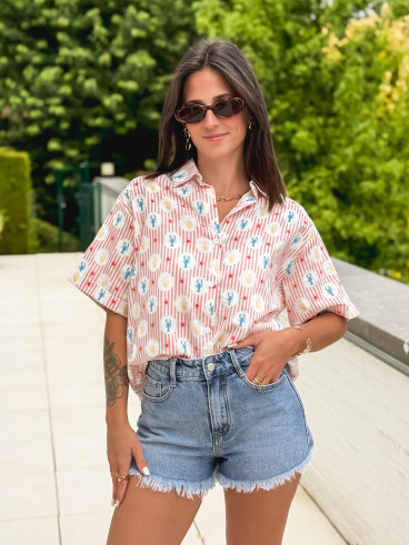 Chemise Louison - Rose