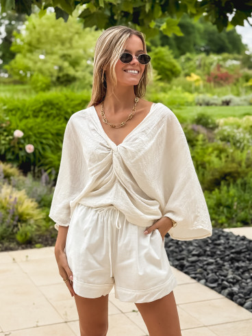 Blouse Katerina - Crème