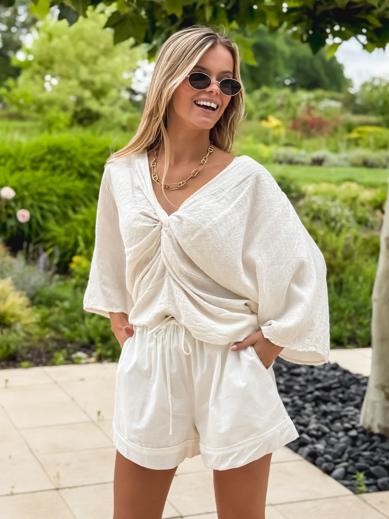 Blouse Katerina - Crème