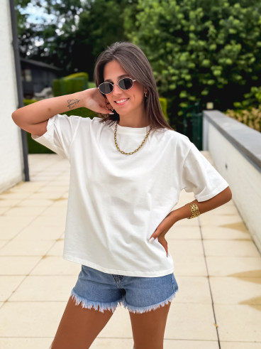 T-shirt Irmana - Blanc