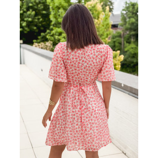 Robe courte Thérésa - Rose